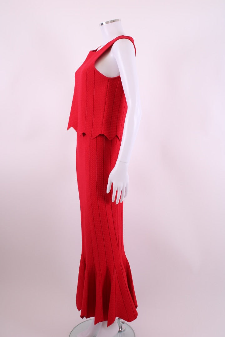 Jonathan Simkhai Co-ord Red S