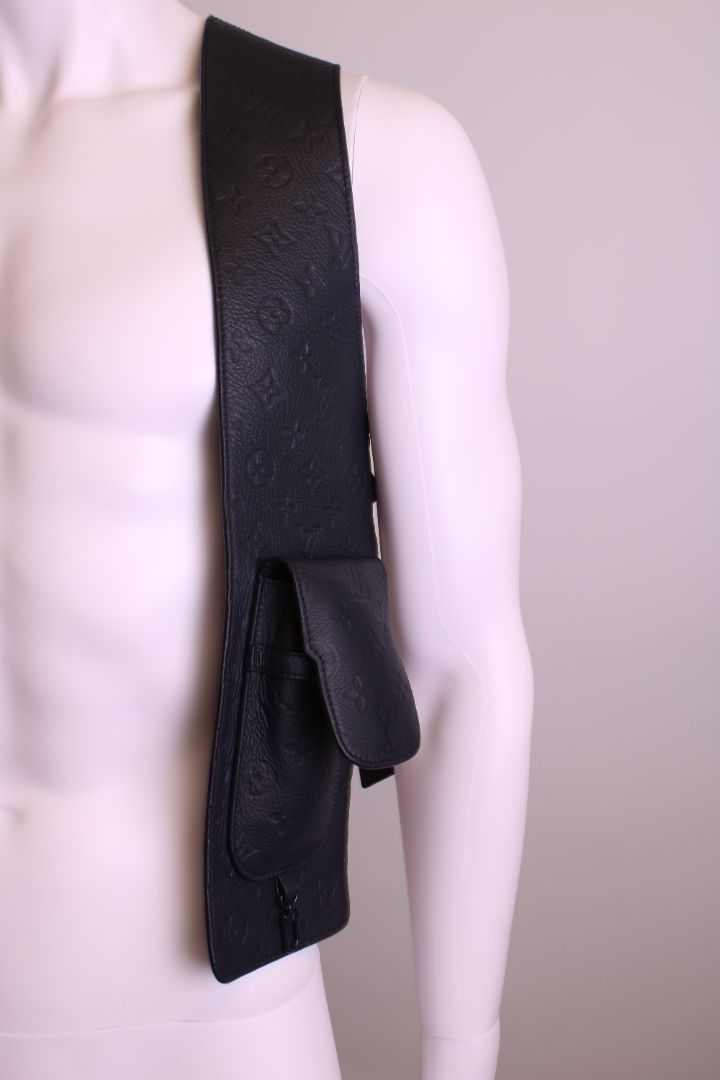 Louis Vuitton Monogram Waist Coat Navy L