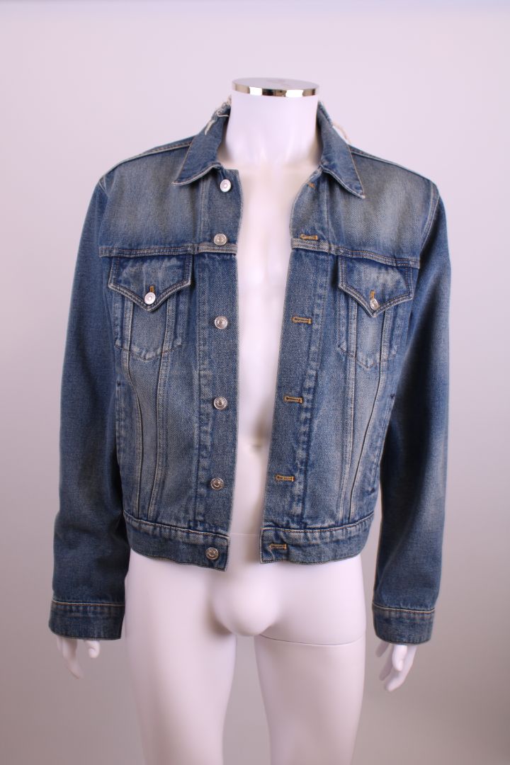 Balenciaga Logo Jacket Denim L