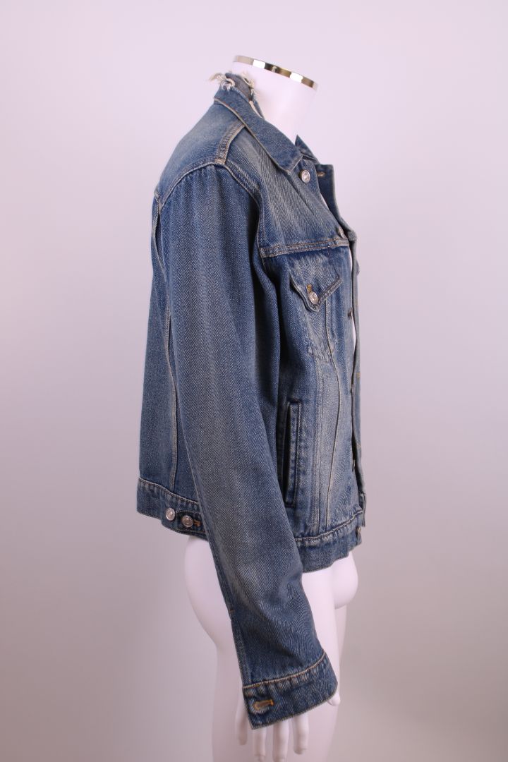 Balenciaga Logo Jacket Denim L