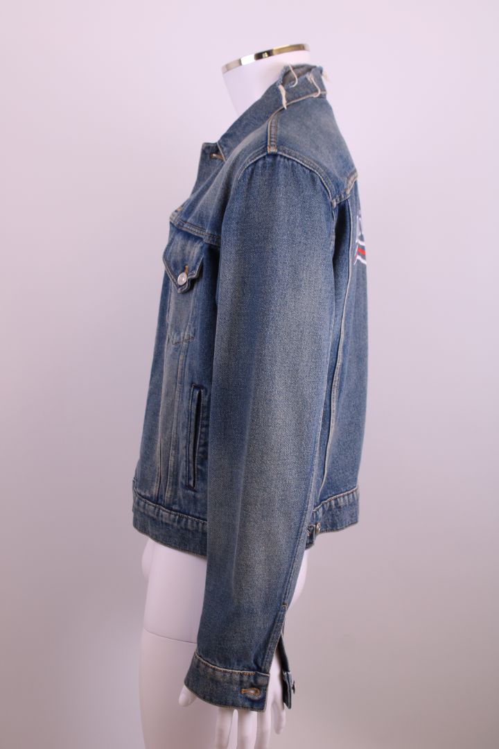 Balenciaga Logo Jacket Denim L