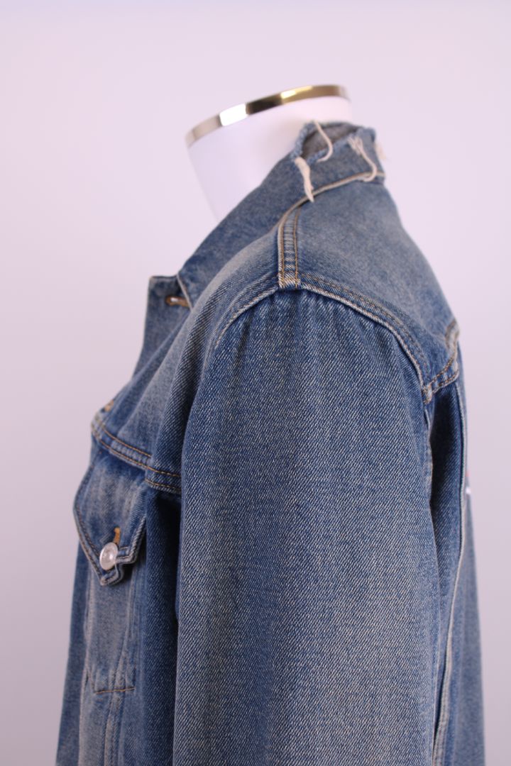 Balenciaga Logo Jacket Denim L