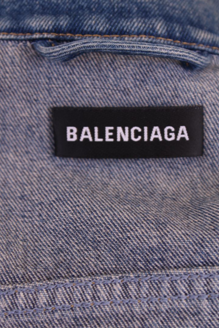 Balenciaga Logo Jacket Denim L