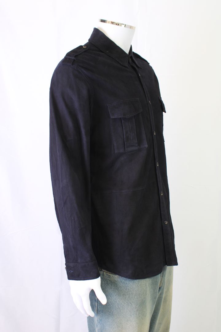 Desa Suede Jacket Navy 44
