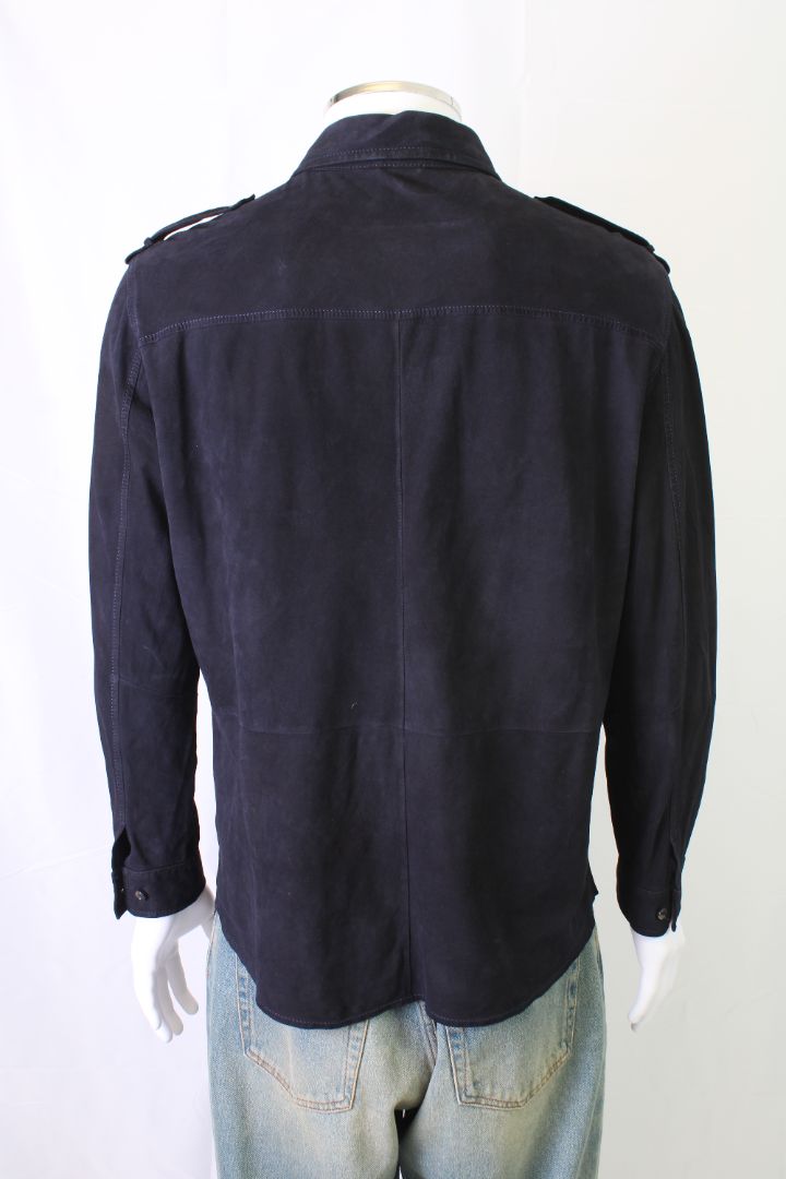 Desa Suede Jacket Navy 44