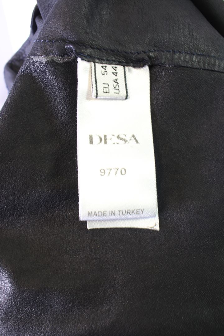 Desa Suede Jacket Navy 44