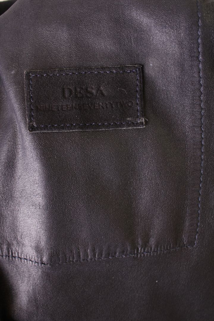 Desa Suede Jacket Navy 44