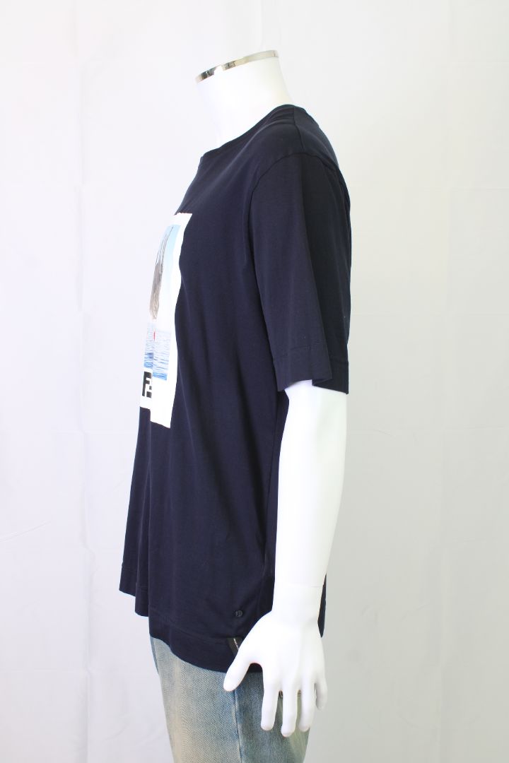 Fendi T-shirt Blue L