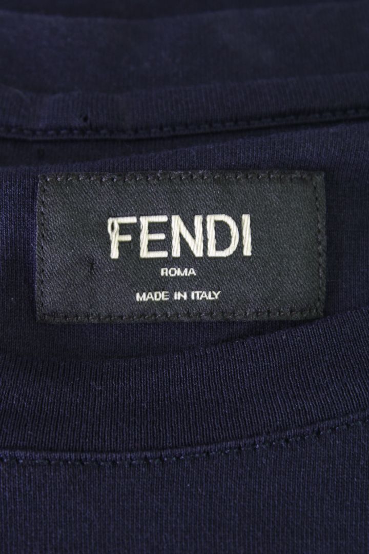Fendi T-shirt Blue L