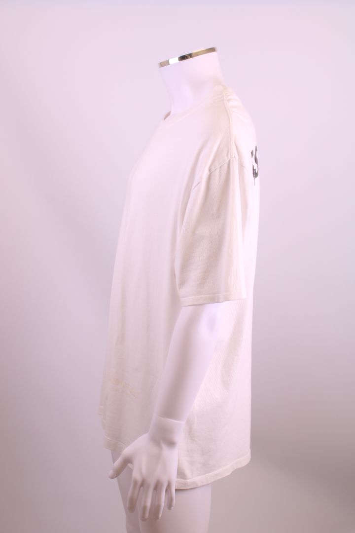 Fear of God Essentials Logo T-shirt White/ Black L