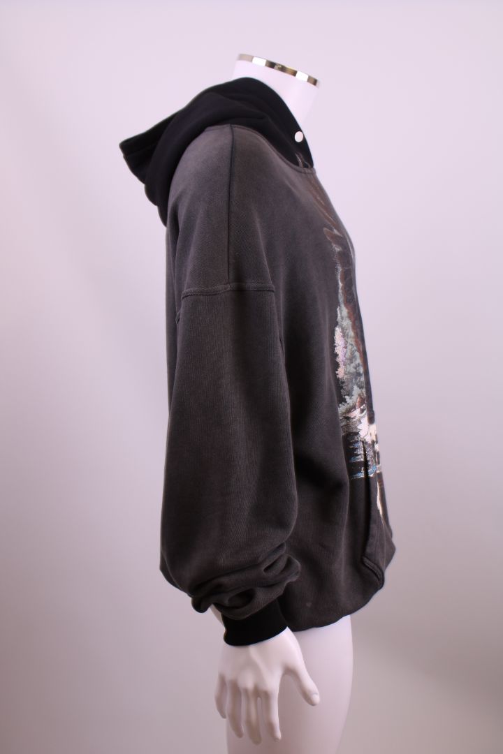 Represent Eagle Hoodie Grey/ Black XL