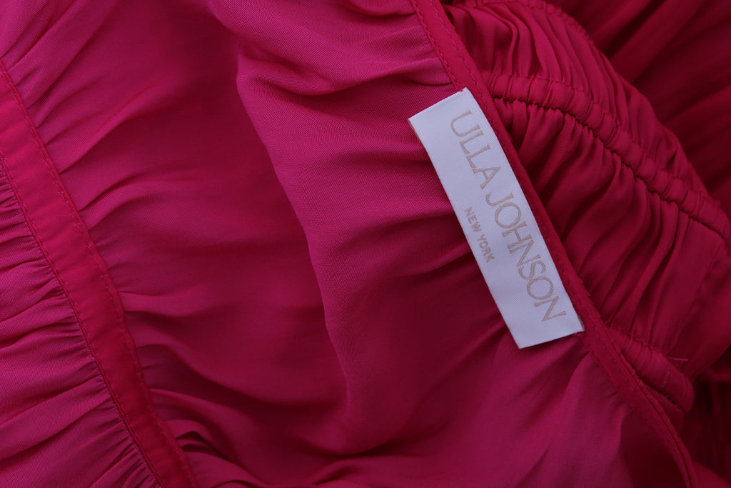 Ulla Johnson S/S Pleated Dress Pink 4