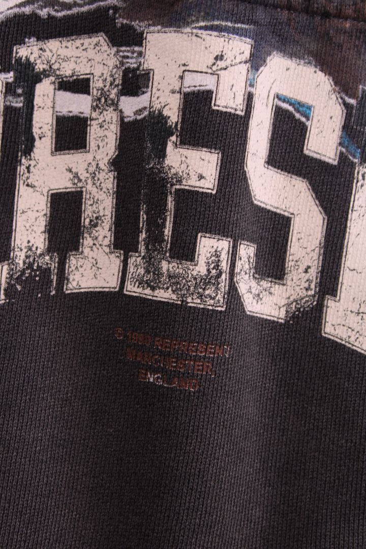 Represent Eagle Hoodie Grey/ Black XL