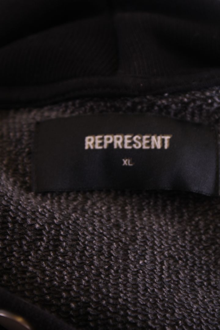 Represent Eagle Hoodie Grey/ Black XL