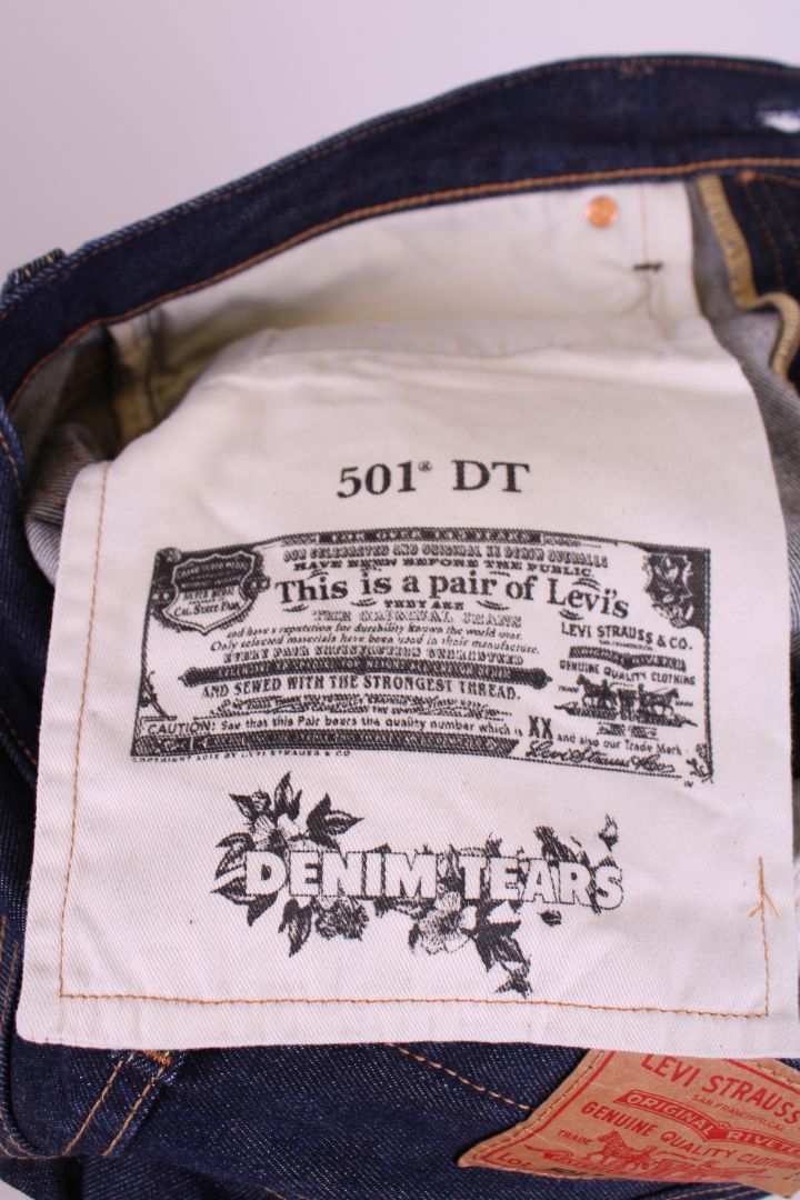 Levis X Denim Tears Print Jeans Denim 34W