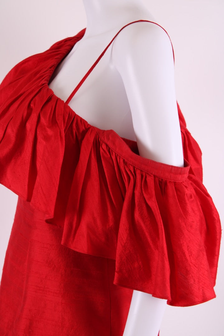 Marchesa Notte Dress Red 10