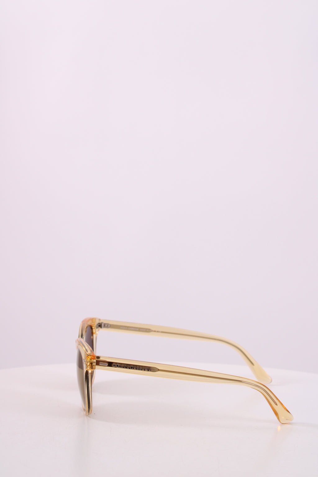 Dolce & Gabbana Gold Mirrored Sunglasses Yellow