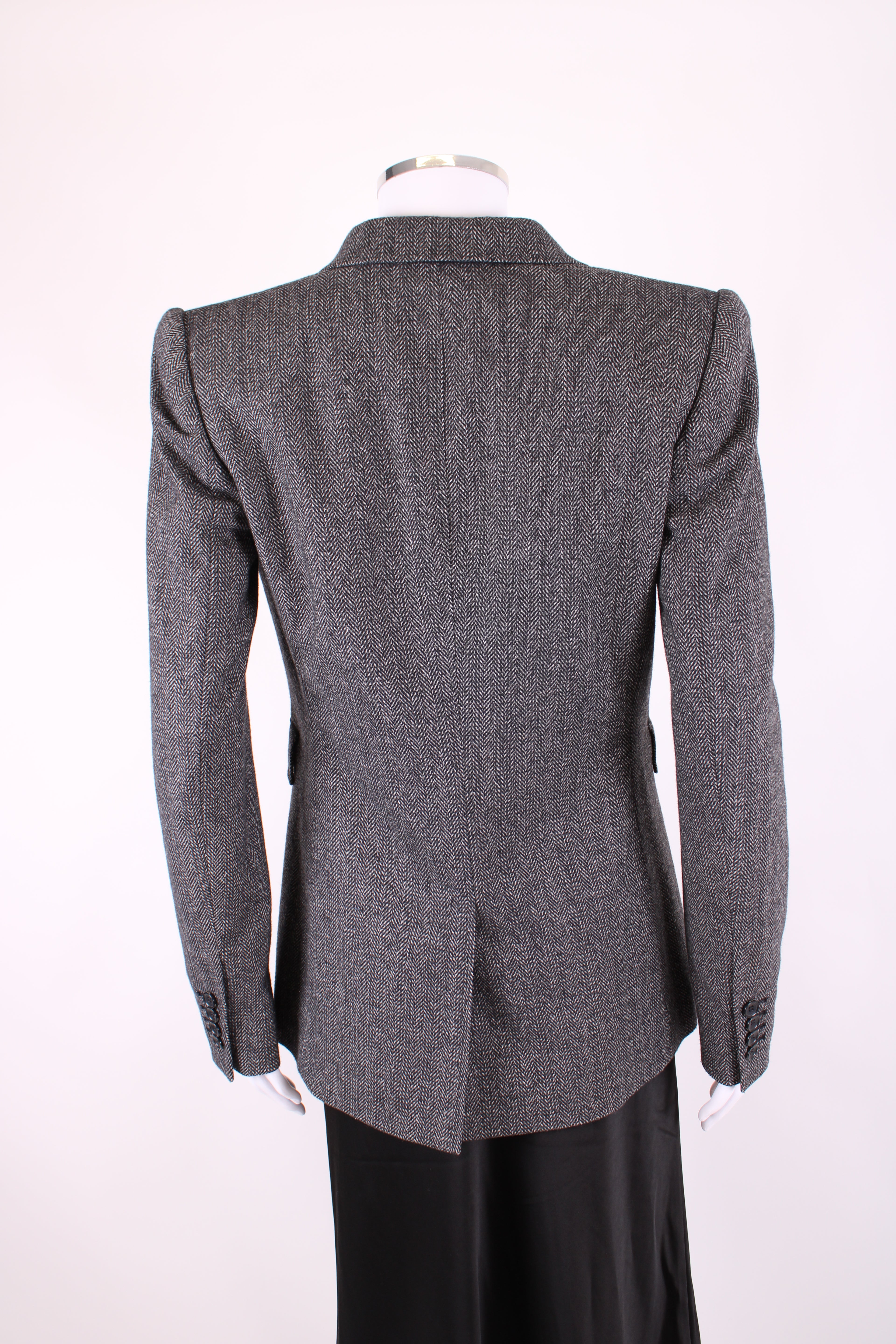 D&G Blazer Grey Herringbone IT42