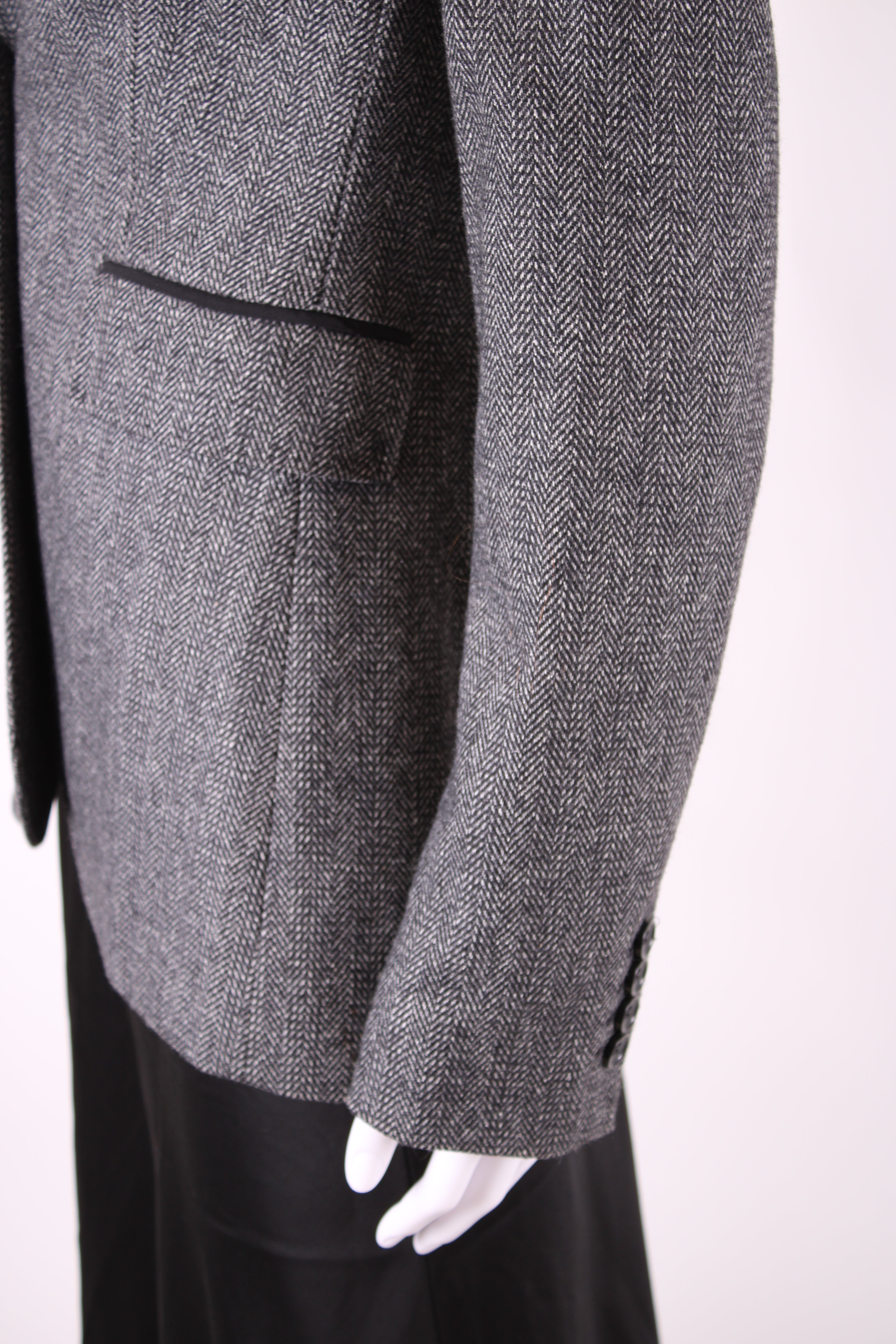 D&G Blazer Grey Herringbone IT42