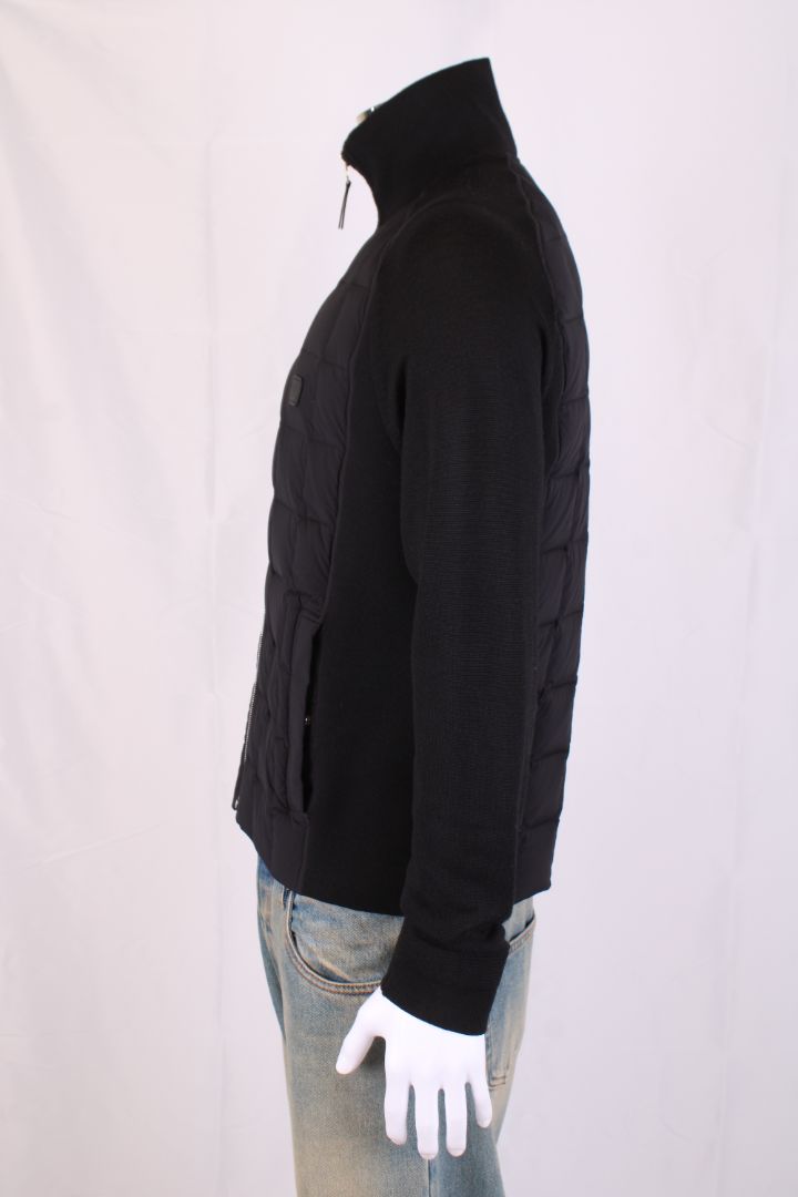 Louis Vuitton Quilted Knitted Jacket Black M