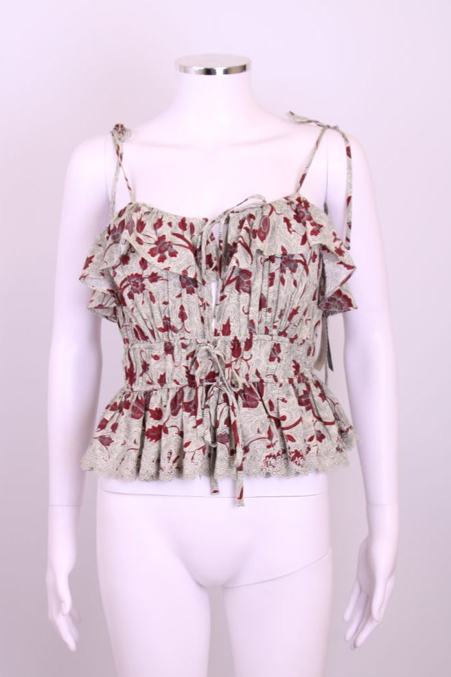 Ulla Johnson Top Mint XS