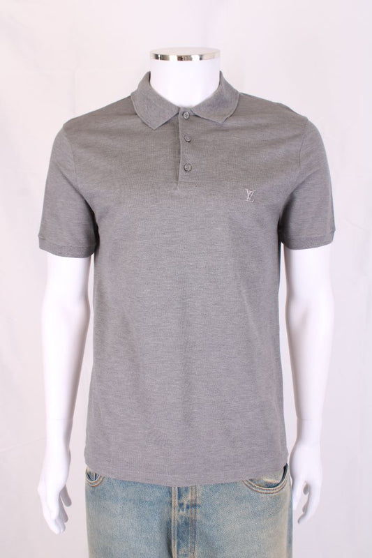 Louis Vuitton S/S Polo Top Grey M