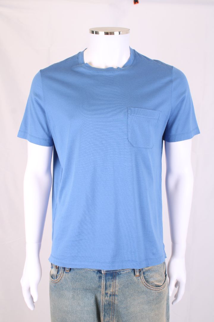 Hermes S/S Pocket T-Shirt Blue M