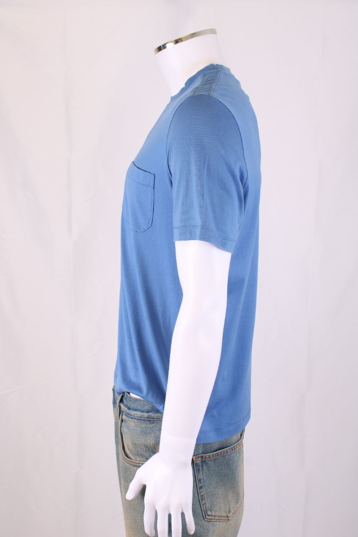 Hermes S/S Pocket T-Shirt Blue M