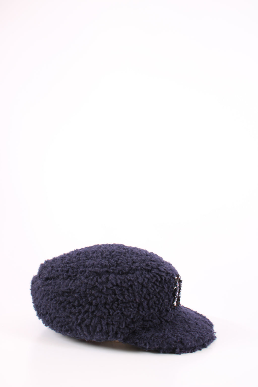 Chanel Teddy Coco Neige Hat Navy