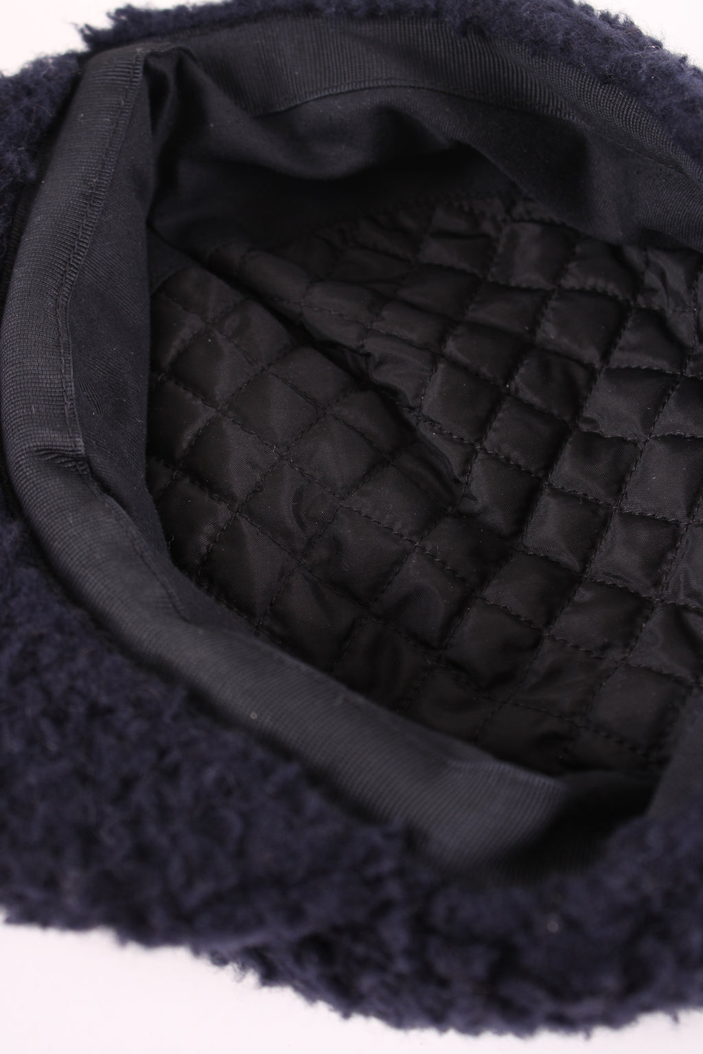 Chanel Teddy Coco Neige Hat Navy