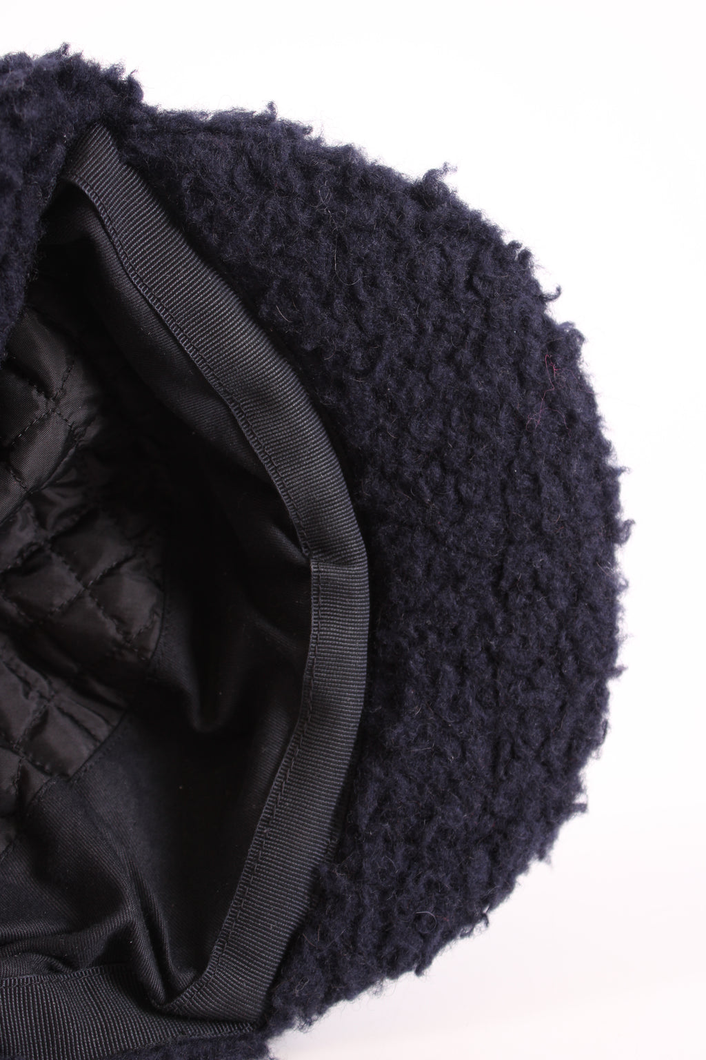 Chanel Teddy Coco Neige Hat Navy