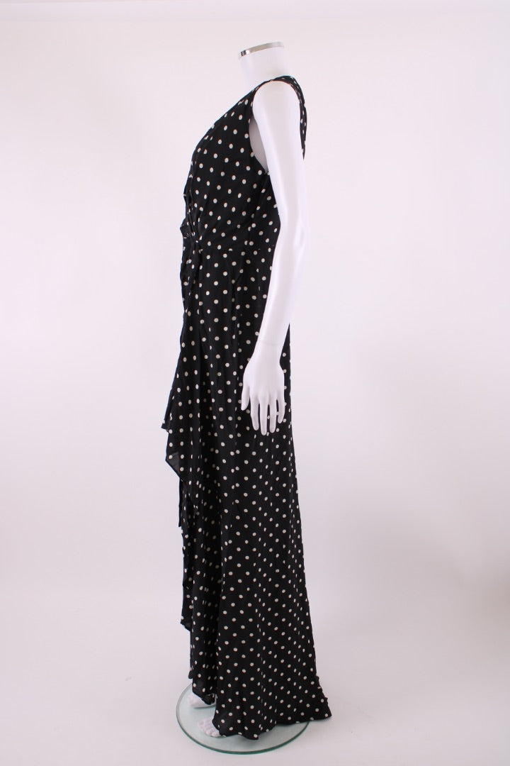 Moschino Cheap & Chic S/S Polka Dot Dress Black/ White 12