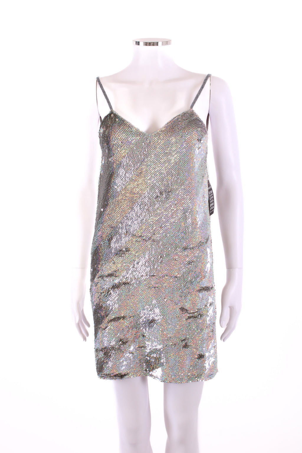 Ashish Dress Silver S