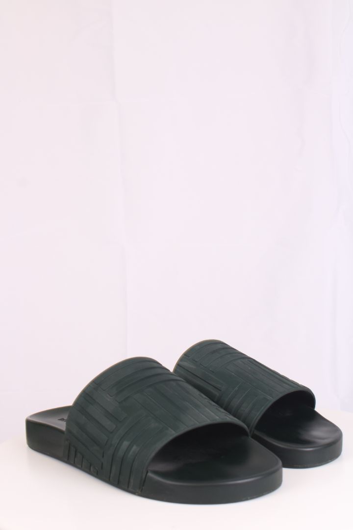 Bottega Veneta Sliders Green 10