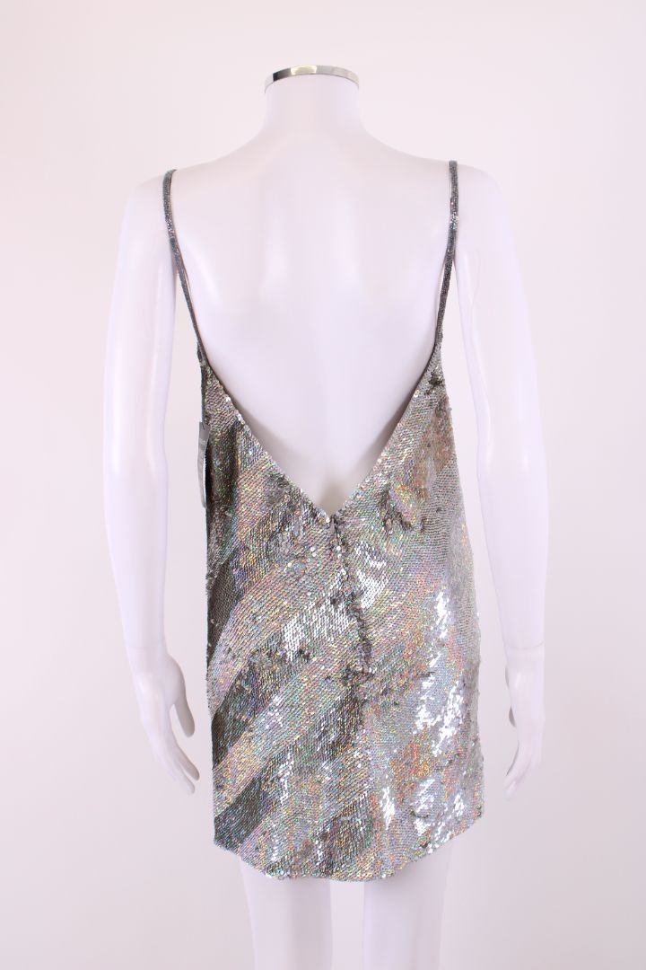 Ashish Dress Silver S