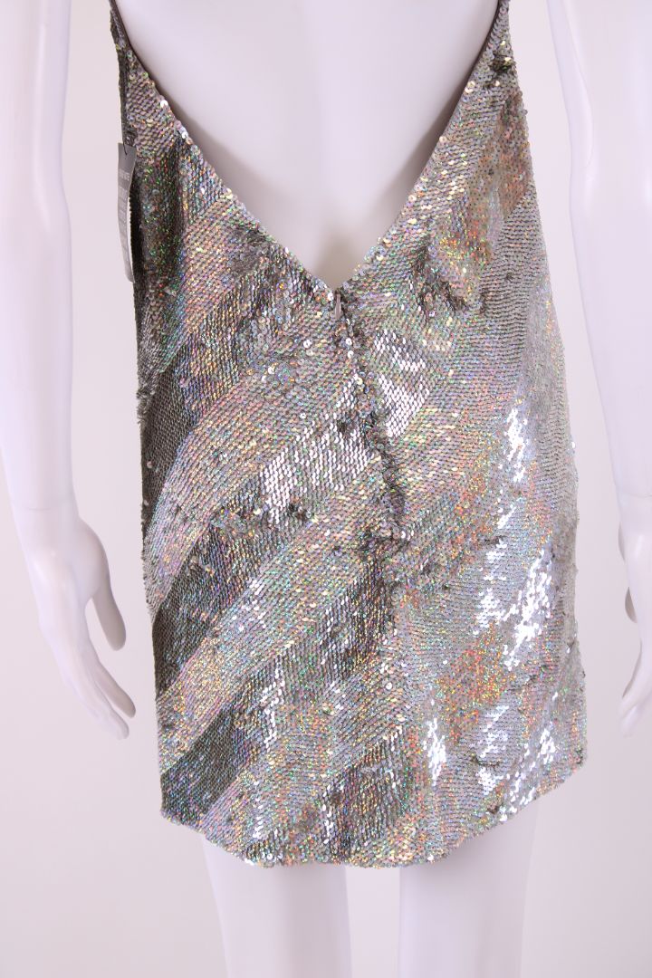 Ashish Dress Silver S