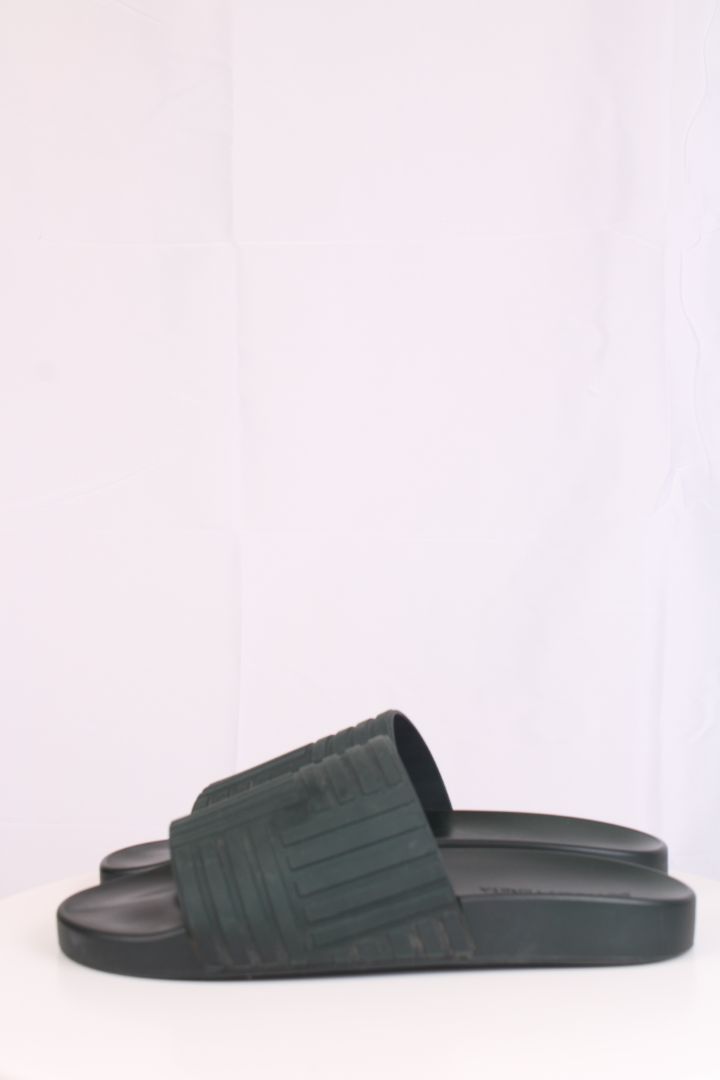 Bottega Veneta Sliders Green 10