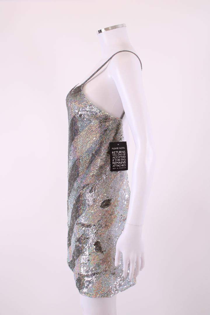 Ashish Dress Silver S