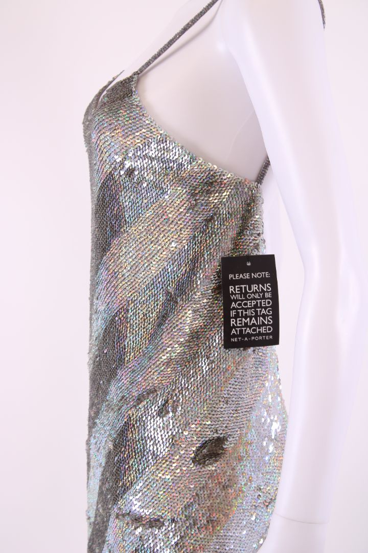 Ashish Dress Silver S
