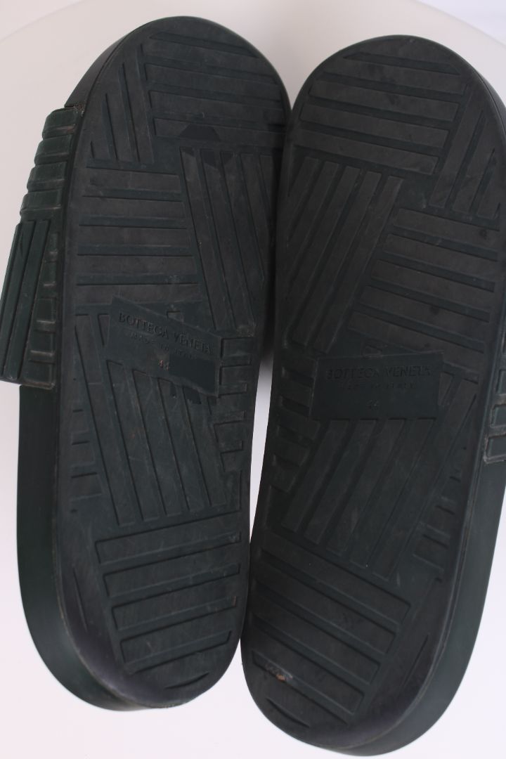 Bottega Veneta Sliders Green 10