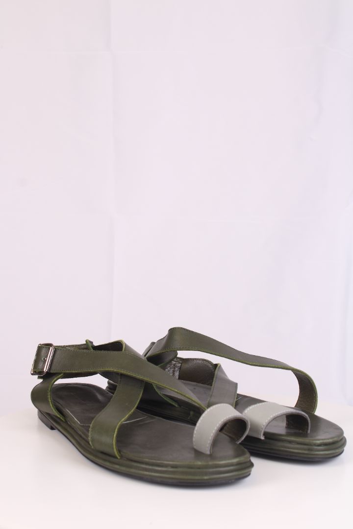 Manolo Blahnik Sandals Green 10