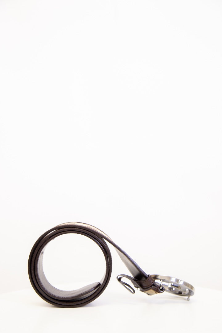 Gucci GG Canvas Belts Beige 85.34