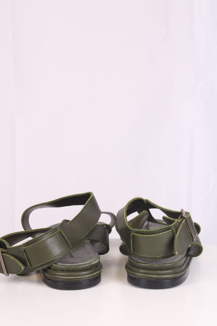 Manolo Blahnik Sandals Green 10