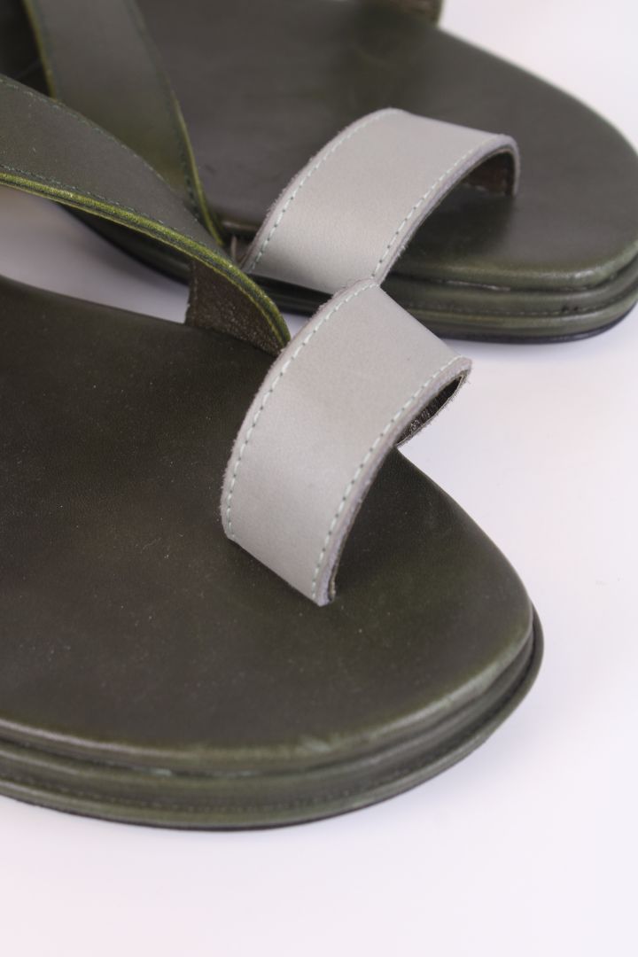 Manolo Blahnik Sandals Green 10