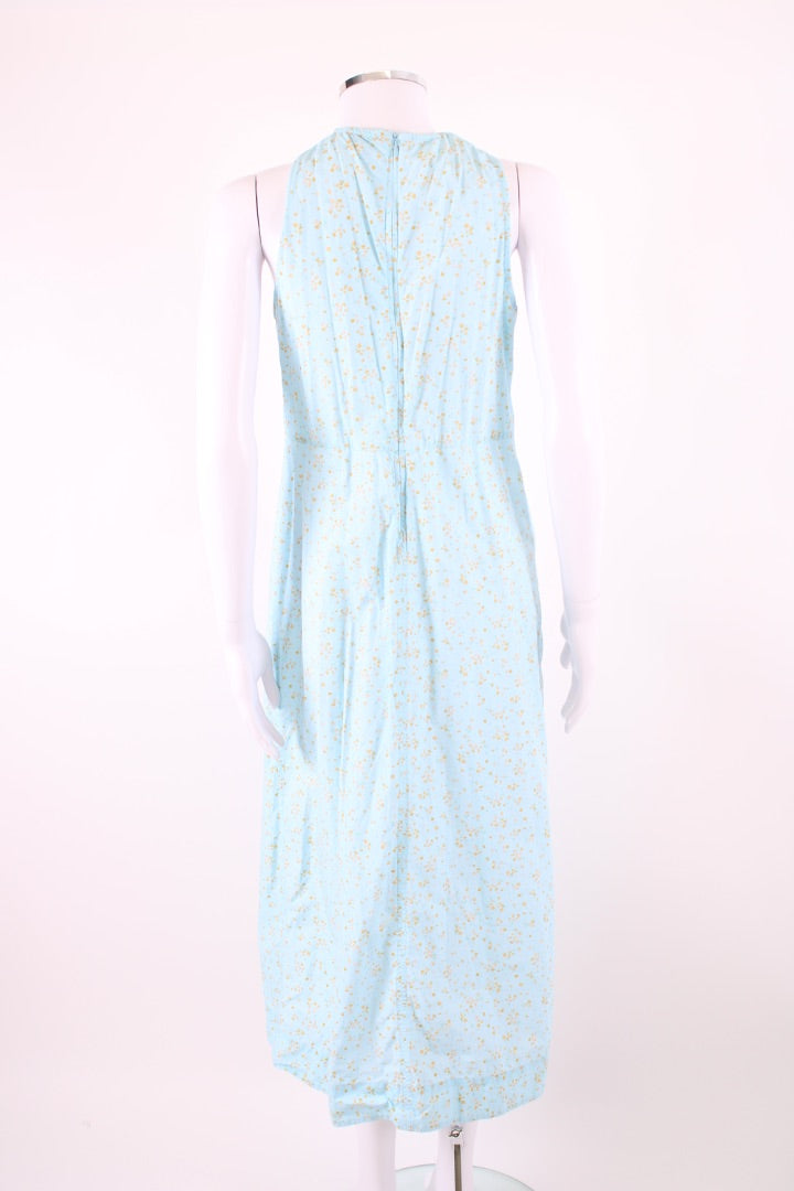 ganni halter dress $445 Ganni Women's Pink Ruched Stretch-Lace Halter Maxi Dress Size 38