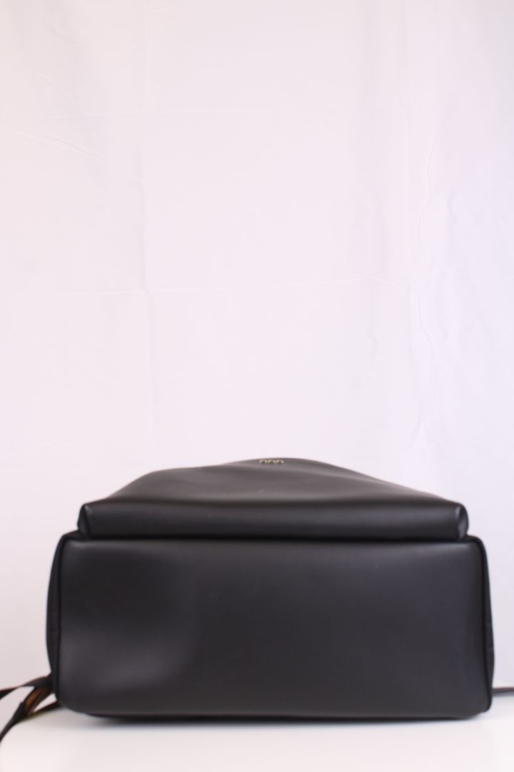 Fendi Selleria Tapestry FF Strap Backpack Black