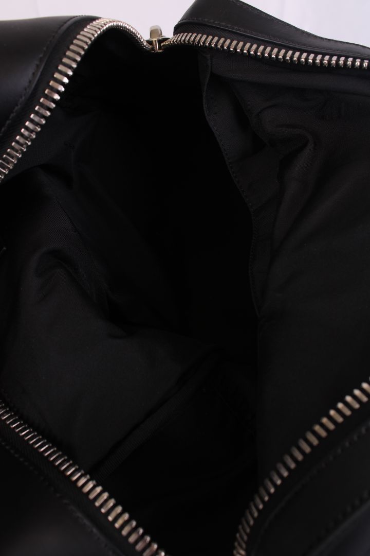 Fendi Selleria Tapestry FF Strap Backpack Black