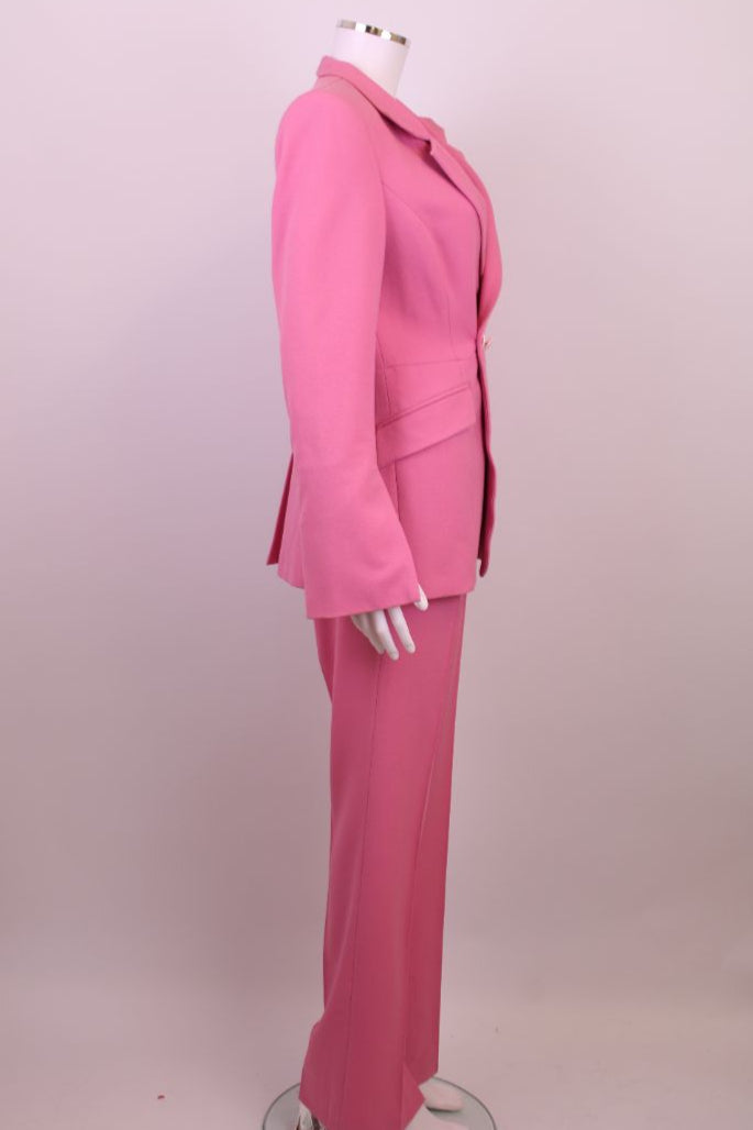 Rebecca Vallance Trouser Suit Pink 10