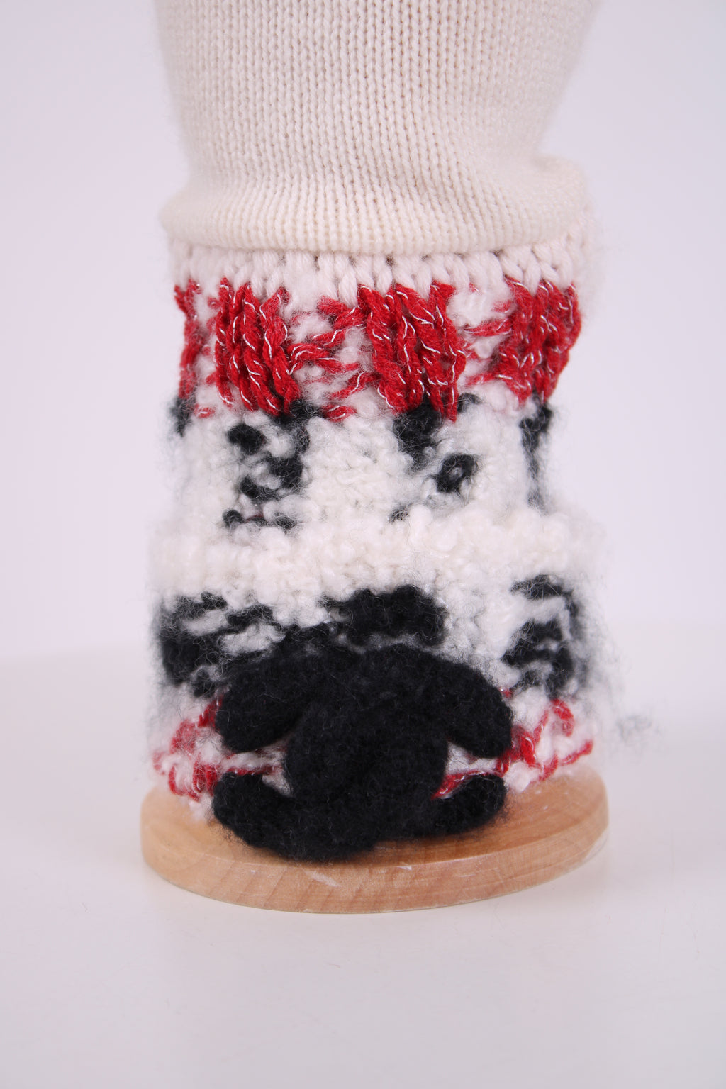 Chanel CC Gloves Cream/ Blue