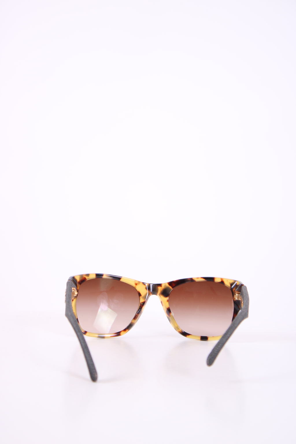 Chanel Denim Arm Sunglasses Tortoiseshell